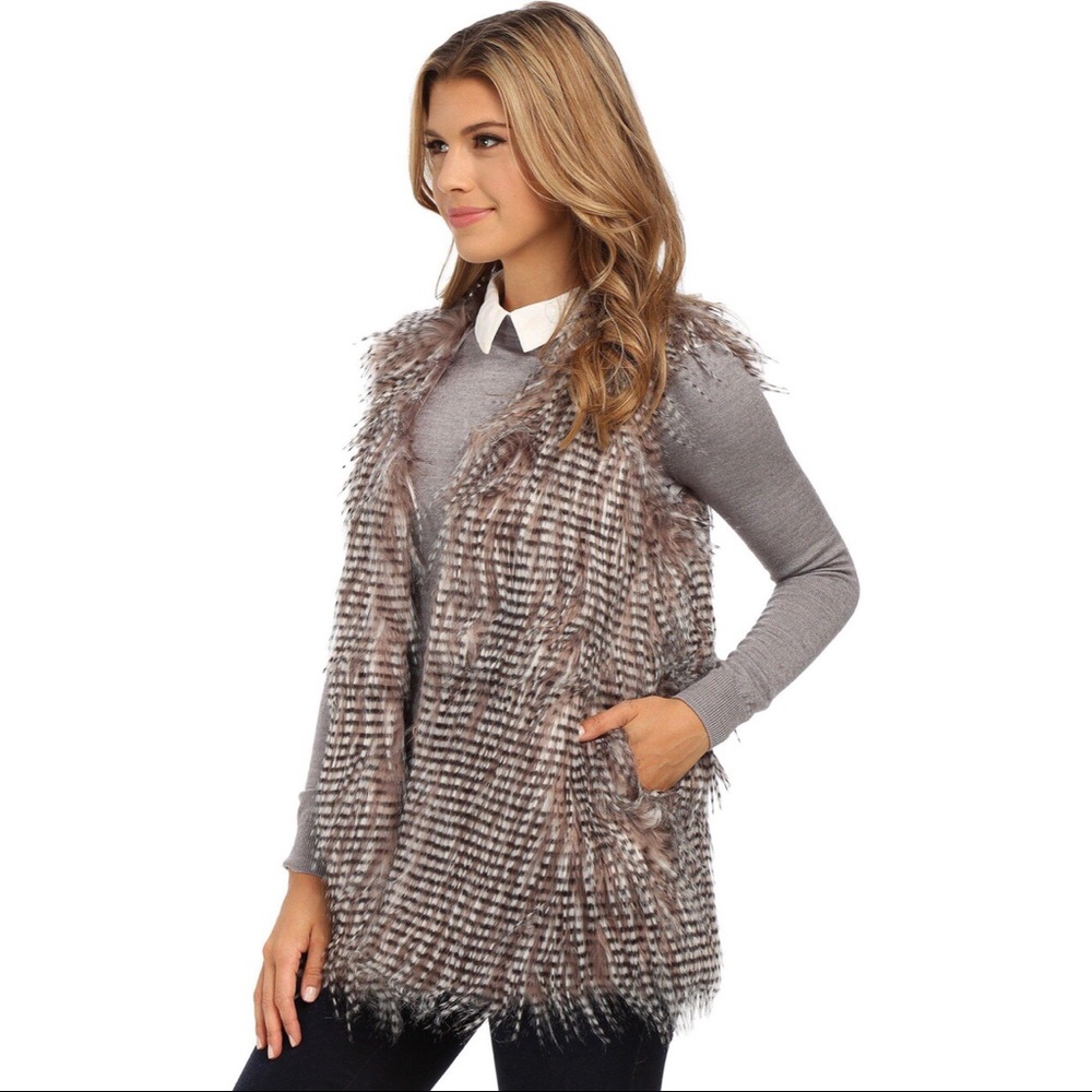 Olive & Oak Faux Fur Vest